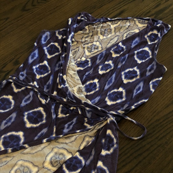 Joe fresh Blue wrap dress - Picture 4 of 7